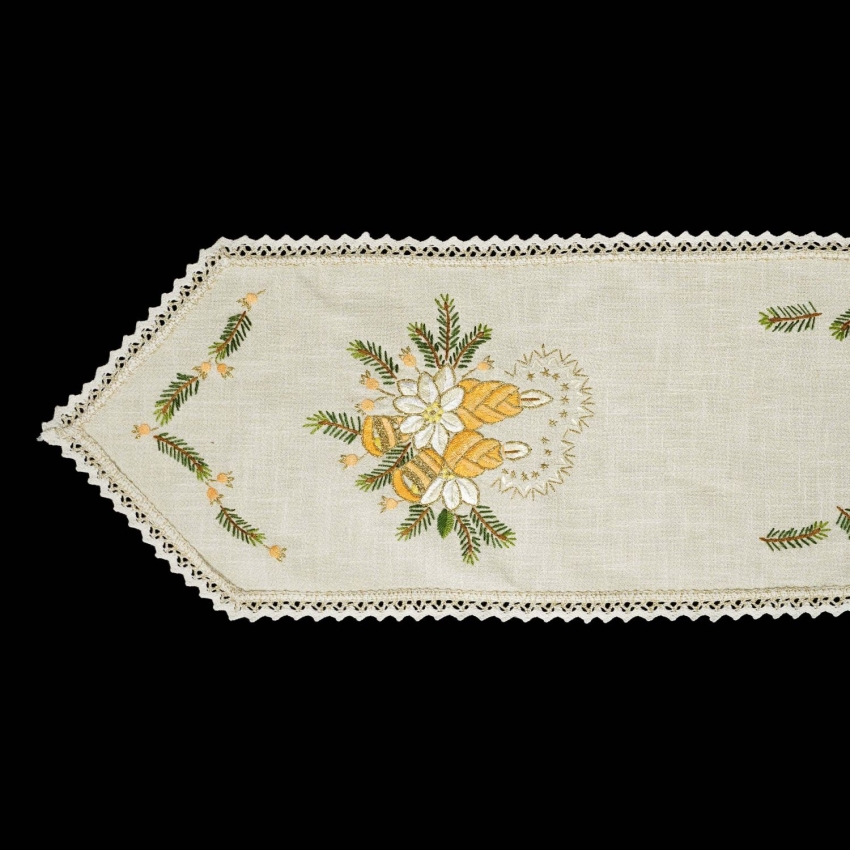 73821 BOŻE NARODZENIE HAFT WYPUKŁY BIEŻNIK SERWETA 170 x 37 cm (1).jpg