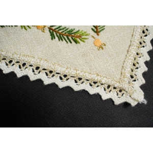 73821 BOŻE NARODZENIE HAFT WYPUKŁY BIEŻNIK SERWETA 170 x 37 cm (5).JPG