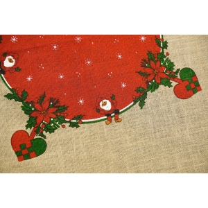 73824 BOŻE NARODZENIE JUTOWY DYWAN MATA PODKŁAD POD CHOINKĘ Z BARWNYM NADRUKIEM 127 CM (2).JPG