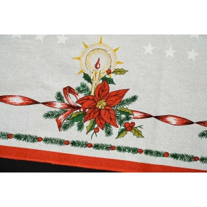 73834 BOŻE NARODZENIE LEN OBRUS ZE ŚWIĄTECZNYM NADRUKIEM 160 X 90 CM (2).JPG