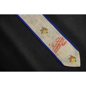 73835 BOŻE NARODZENIE SZARFA DZWONECZKI WYSZYWANA (2).JPG