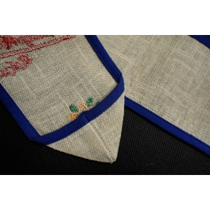 73835 BOŻE NARODZENIE SZARFA DZWONECZKI WYSZYWANA (5).JPG