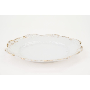 73852 OHME SECESJA KOMPLET TALERZYKÓW DESEROWYCH BIEL I ZŁOCENIA (2).JPG