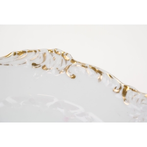 73852 OHME SECESJA KOMPLET TALERZYKÓW DESEROWYCH BIEL I ZŁOCENIA (3).JPG