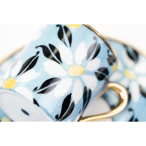 73862 FILIŻANKA MOKKA ZE SPODKIEM RĘCZNIE MALOWANE DUŻE KWIATY (3).JPG