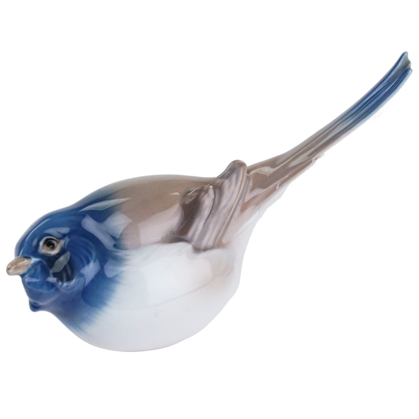 50135 BING &amp; GRONDAHL KOPENHAGA FIGURKA PTAKA OPTYMISTA DAHL JENSEN NR. 1633 (1).jpg