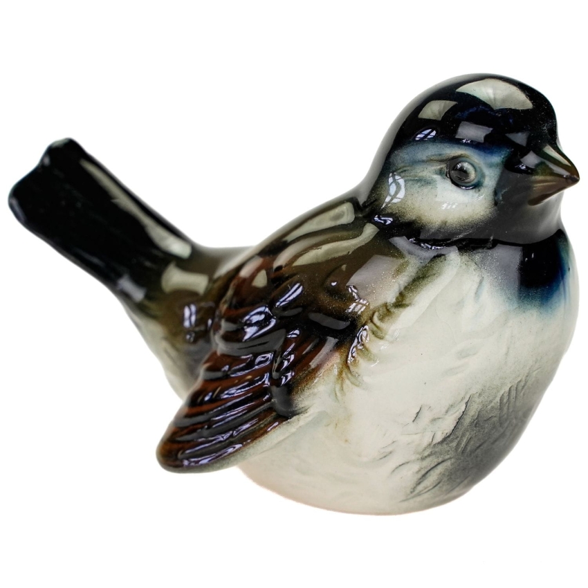 49022 GOEBEL ŚLICZNA FIGURKA PTAKA WRÓBEL RĘCZNIE MALOWANA (1).jpg