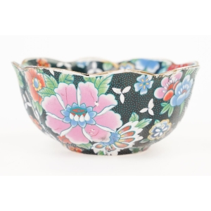 73963 STARA RĘCZNIE MALOWANA CHIŃSKA MISECZKA GEJSZE W STYLU SATSUMA (3).JPG