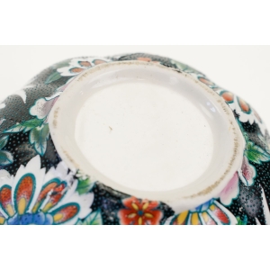 73963 STARA RĘCZNIE MALOWANA CHIŃSKA MISECZKA GEJSZE W STYLU SATSUMA (6).JPG