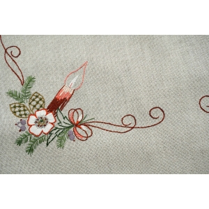 73972 BOŻE NARODZENIE RĘCZNIE WYSZYWANY OBRUS MOTYWY ŚWIĄTECZNE 84 X 83 CM (3).JPG