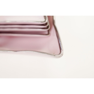 74004 CHODOV SERWIS DO KONFITUR Z RÓŻOWEJ PORCELANY KOSZYCZEK I 10 SPODKÓW (5).JPG