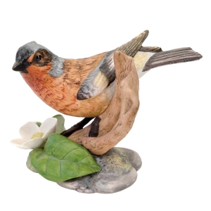 74019 FRANKLIN MINT BISKWITOWA FIGURKA PTASZKA ZIĘBA (1).jpg