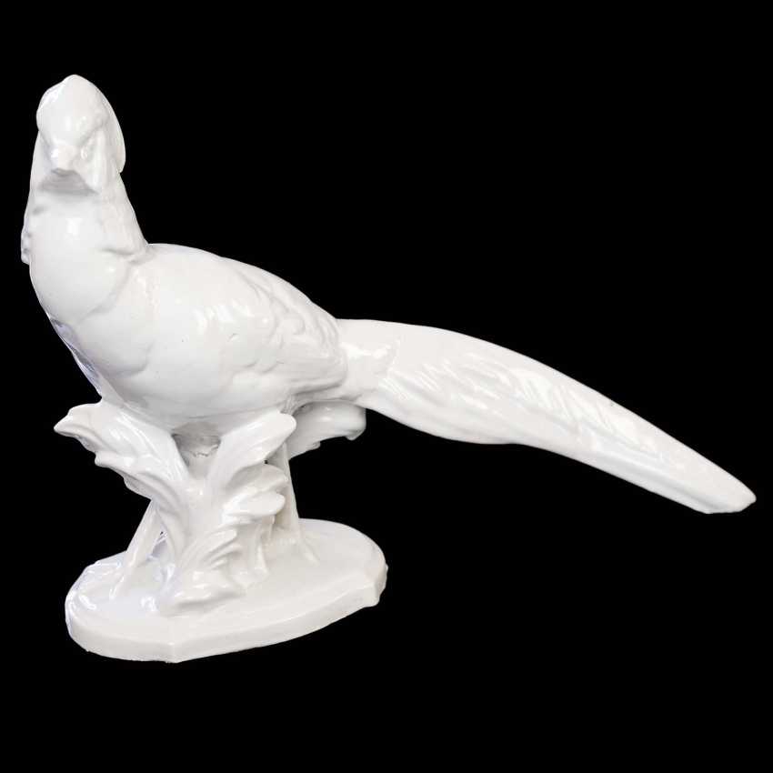 74020 PIĘKNA I DUŻA FIGURA BAŻANTA W BIELI (1).jpg
