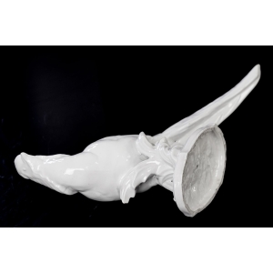 74020 PIĘKNA I DUŻA FIGURA BAŻANTA W BIELI (5).JPG