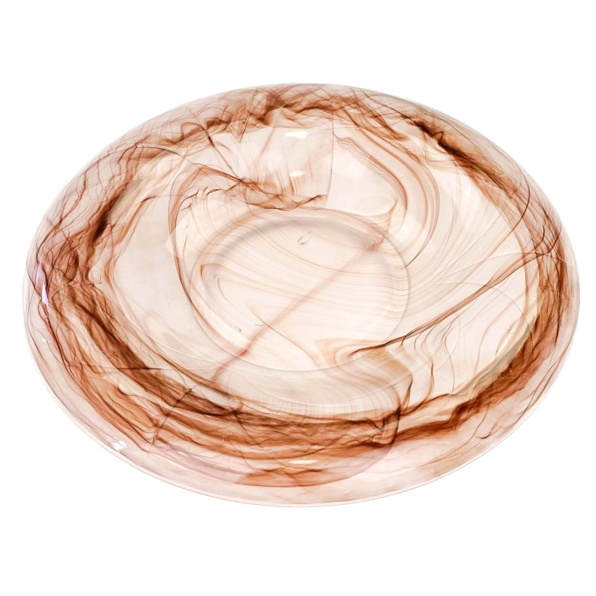 74024 WALTHER ORLA RARYTAS SZKŁO ORALIT SEPIA CLOUD MISA ART-DECO (1).jpg