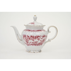 74067 SELTMANN THERESIA CHINA ROT CZAJNIK DZBANEK DO HERBATY IMBRYK (2).JPG