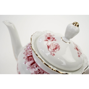 74067 SELTMANN THERESIA CHINA ROT CZAJNIK DZBANEK DO HERBATY IMBRYK (4).JPG