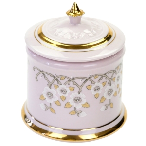 70837 CHODOV KWIATY BOMBONIERA Z RÓŻOWEJ PORCELANY (1).jpg