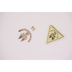 70837 CHODOV KWIATY BOMBONIERA Z RÓŻOWEJ PORCELANY (6).JPG