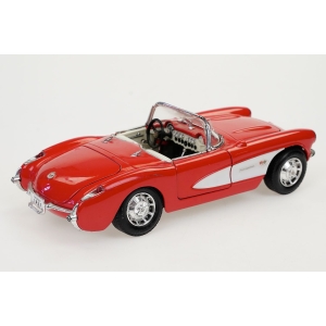 74092 ROAD TOUGH CHEVROLET CORVETTE 1957 BIAŁO-CZERWONY 118 (4).JPG