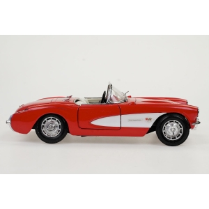74092 ROAD TOUGH CHEVROLET CORVETTE 1957 BIAŁO-CZERWONY 118 (5).JPG