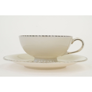 74112 SORAUŻARY A. HENNIG KOŚĆ SŁONIOWA I CZARNY OTOK FILIŻANKA ZE SPODKIEM (2).JPG