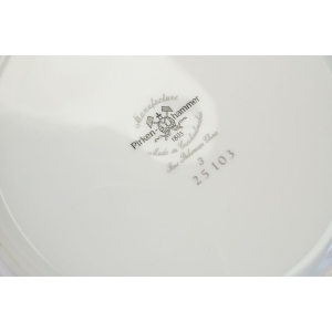 74117 PIRKENHAMMER KOBALTOWA MISA PATERA Z AŻURAMI I ZŁOCENIAMI (6).JPG