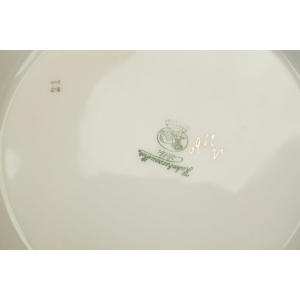 74118 HUTSCHENREUTHER KOŚĆ SŁONIOWA I MUSZTARDOWO-SELEDYNOWY OTOK WAZA TERYNA (6).JPG