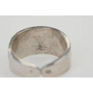 74157 SREBRNY SOLIDNY PIERŚCIEŃ ATLANTÓW AMULET PRÓBA 925 WAGA 9,4 G Z REGULACJĄ (3).JPG
