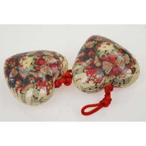 74170 BOŻE NARODZENIE BOMBKI DEKORACJE NA CHOINKĘ W STYLU VINTAGE SERDUSZKA DECOUPAGE (3).JPG