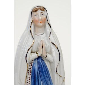 74180 DUŻA PORCELANOWA FIGURA MATKI BOSKIEJ Z LOURDES 28 CM (2).JPG