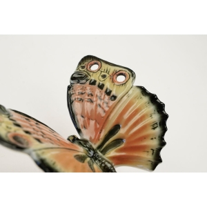 74183 DRESDEN DREZNO ŚLICZNA FIGURKA MOTYL RĘCZNIE MALOWANY (2).JPG