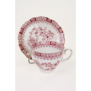 52571 SELTMANN THERESIA CHINA ROT FILIŻANKA ZE SPODKIEM (4).JPG