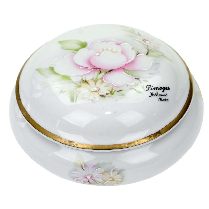 74254 LIMOGES ANGÉLIQUE RĘCZNIE MALOWANE PUZDERKO KWIAT MAGNOLII (1).jpg