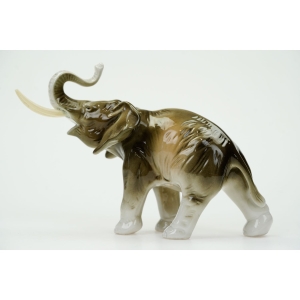 74258 ROYAL DUX ŚLICZNA FIGURA SŁONIA SŁOŃ NA SZCZĘŚCIE (3).JPG