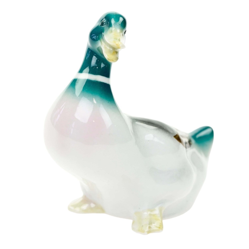 74270 ŚLICZNA RĘCZNIE MALOWANA FIGURKA KACZKI KRZYŻÓWKI (1).jpg
