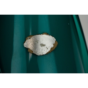 74295 EMPOLI ŚLICZNY DZBAN WAZON Z UCHEM W KOLORZE MORSKIM (4).JPG