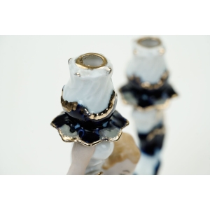 74308 ARPO ŚWIECZNIK TRÓJRAMIENNY Z CHERUBINKIEM RĘCZNIE MALOWANY (3).JPG