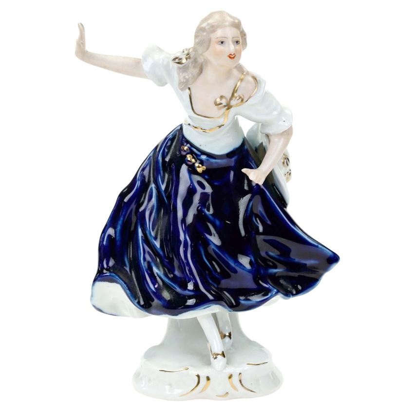74310 BYTOM DIKOLENKO RARYTAS FIGURKA DAMY W UKŁONIE (1).jpg