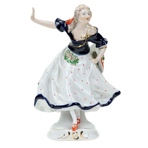 74311 BYTOM DIKOLENKO RARYTAS FIGURKA DAMY W UKŁONIE (1).jpg