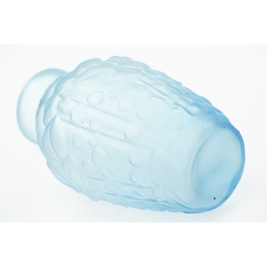 74325 NIEBIESKI CICHODMUCHANY SATYNOWY WAZON FRANCJA (3).JPG