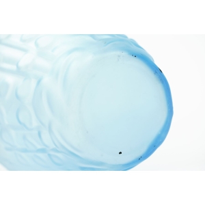 74325 NIEBIESKI CICHODMUCHANY SATYNOWY WAZON FRANCJA (4).JPG