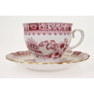 52571 SELTMANN THERESIA CHINA ROT FILIŻANKA ZE SPODKIEM (2).JPG