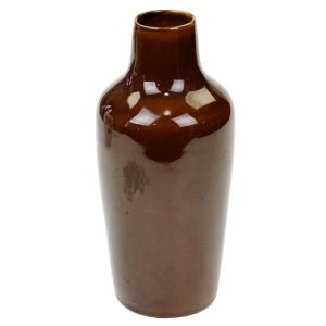 74403 JAROSZÓW WAZON EDYTA BUTLA W BRĄZOWYM KOLORZE SZKLIWIONY (1).jpg