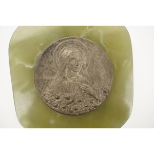 74457 FRANCJA ONYKS ŚW. TERESA KROPIELNICA KROPIELNICZKA DOMOWA ASPERSORIUM (2).JPG