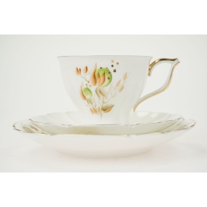 74473 JIESIA LITWA ŚLICZNA ŚNIADANIÓWKA RĘCZNIE MALOWANA Z OKRESU ZSRR RZADKOŚĆ (2).JPG