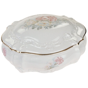 49219 LIMOGES UROCZE PUZDERKO PASTELOWE KWIATY RELIEFY I ZŁOCENIA (1).jpg