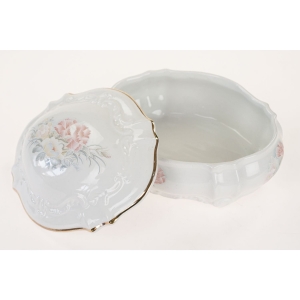 49219 LIMOGES UROCZE PUZDERKO PASTELOWE KWIATY RELIEFY I ZŁOCENIA (4).jpg