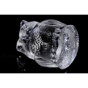 48143 VAL SAINT LAMBERT SZKLANA FIGURKA SOWA MĄDRA GŁOWA PRZYCISK DO PAPIERU (5).jpg