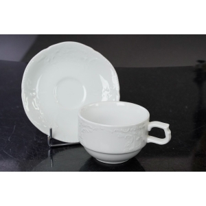 74567 ROSENTHAL SANSSOUCI FILIŻANKA ZE SPODKIEM W BIELI (3).JPG
